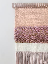 Image 2 of Woven Wall Hanging - Colouful and Textured (Medium)