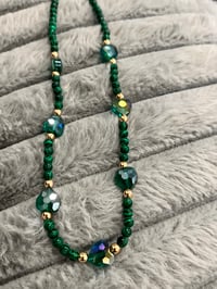 Image 3 of Malachite Heart Necklace