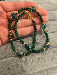 Image 4 of Malachite Heart Necklace
