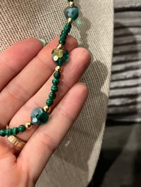 Image 5 of Malachite Heart Necklace