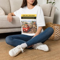 Image 2 of How Am I Driving? Cross-Eyed Santa T-Shirt