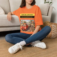 Image 5 of How Am I Driving? Cross-Eyed Santa T-Shirt