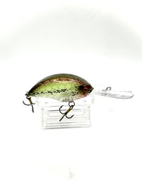 Image 3 of Crankbait 3.5inch Transparent Golden/ Leaf Green