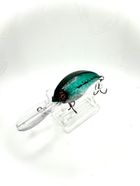 Image 2 of Crank-bait 3.5inch Transparent Turquoise Bass