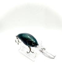 Image 1 of Crank-bait 3.5inch Emerald Crackle Bass