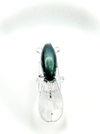 Image 4 of Crank-bait 3.5inch Emerald Crackle Bass