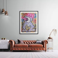 Image 2 of KING FOR A DAY — original artwork — collaboration with XLVII and Marc Craig
