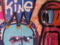 Image 2 of A3 Giclée Art Print — KING OF BONES — collaboration with Nazraptor and Marc Craig