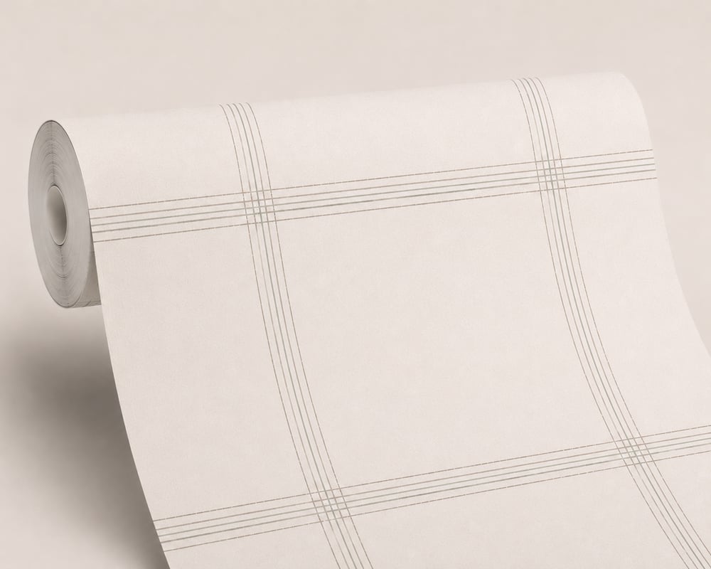 Image of Ritual, Linen Blend - Self-adhesive Wallpaper