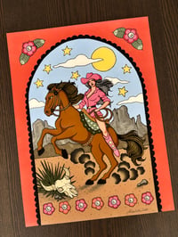 "La Vaquera" Print