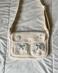 Image 2 of button pin messenger bags