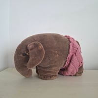 Image 1 of Worn and Weathered Vintage Elephant 