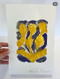 Image 1 of monoprint collages 