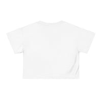 Image 2 of Cross-Eyed Santa Head Crop Tee 