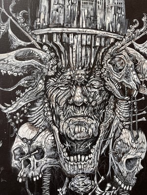 Image of Morrow poster original illustration 