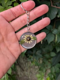 Mini Sunflower Keychain