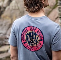 Image 2 of Saltrock original sr t shirt  blue