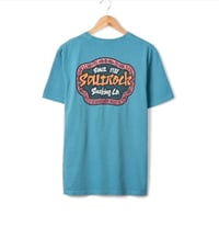 Image 1 of Saltrock tribal frame t shirt bright blue 