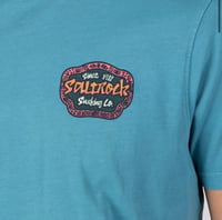 Image 4 of Saltrock tribal frame t shirt bright blue 