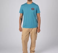Image 5 of Saltrock tribal frame t shirt bright blue 