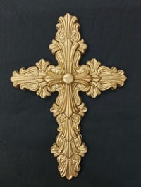 Image 3 of Ornate Cross Wall Hanging Art Decor