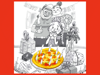 Image 2 of KINDERCOMIC Pizza!