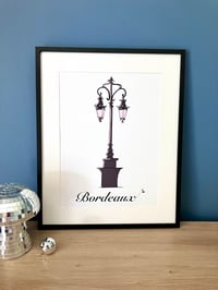 Lampadaire Bordeaux