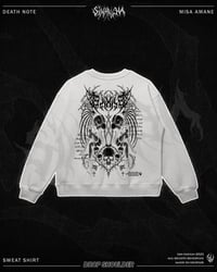 Image 1 of Misa Amane Oversized Sweat Shirt - Gray