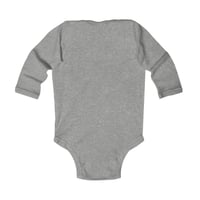 Image 3 of Infant Bodysuit — Cross-Eyed Santa Face Baby Onesie