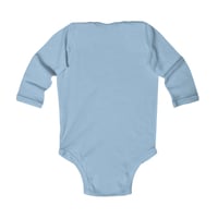 Image 5 of Infant Bodysuit — Cross-Eyed Santa Face Baby Onesie
