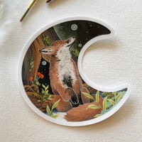 Image 2 of Moon Fox, vinyl sticker