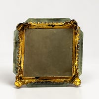 Image 10 of Ancienne boîte à bijoux en laiton et verre biseauté Napoléon III fin XIXe