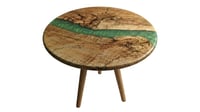 Spalted Sycamore Round Coffee table
