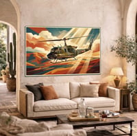 Image 1 of Elicottero AB-205 Esercito Italiano stampa fine art