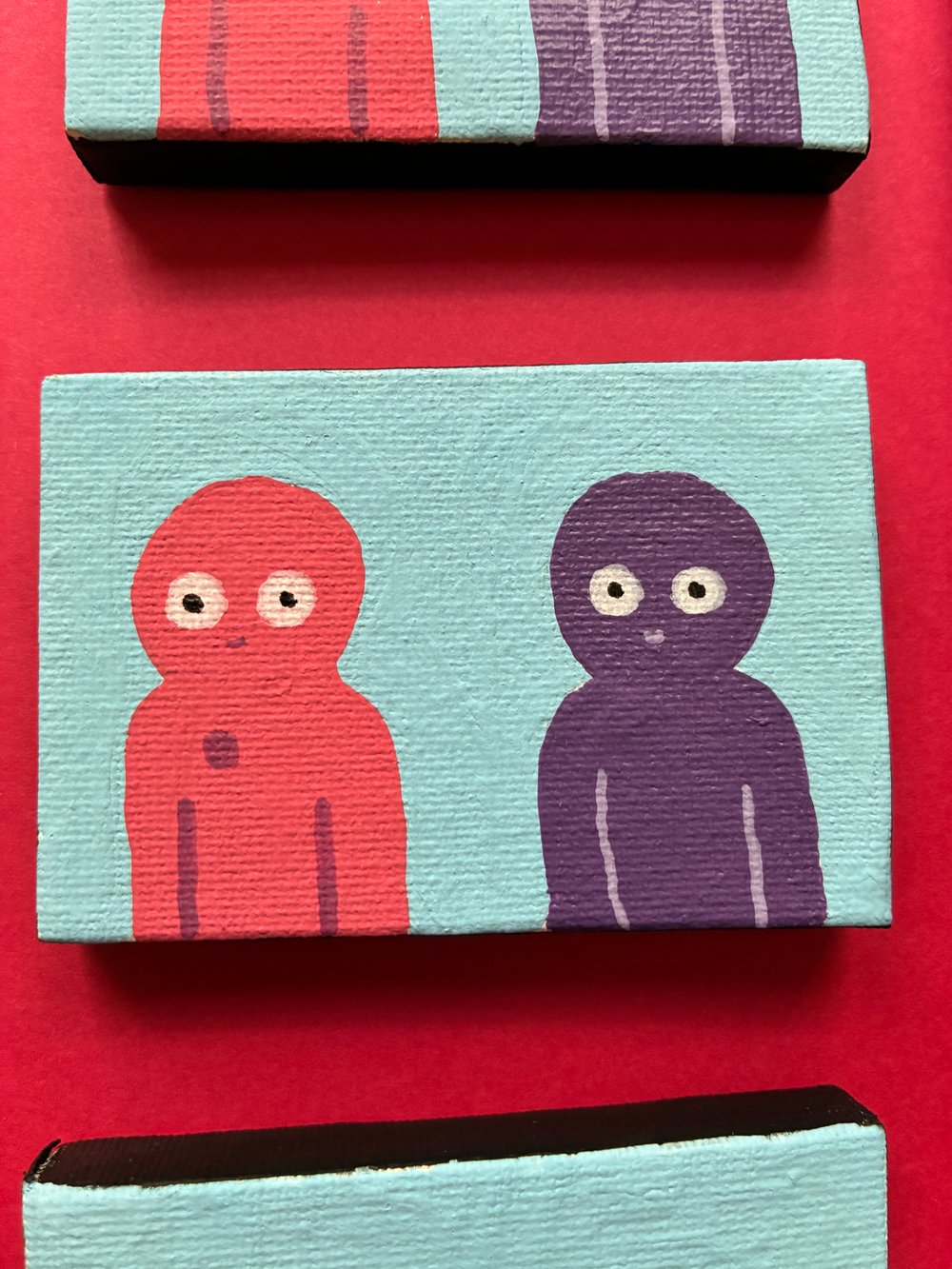Tux and Fanny Mini Painting 