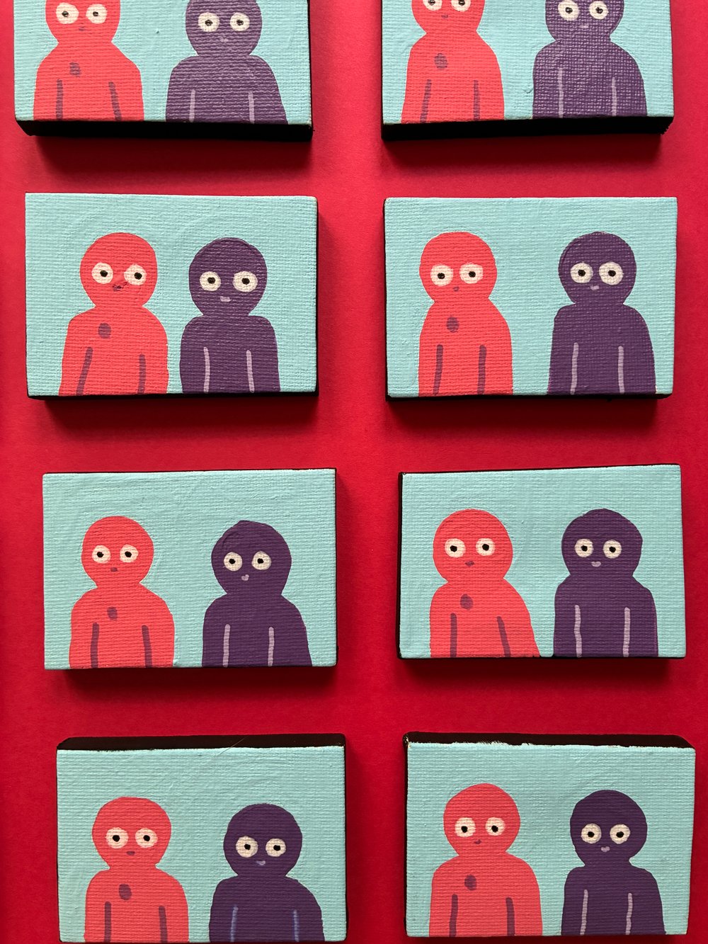 Tux and Fanny Mini Painting 