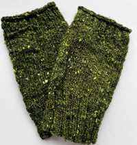 Image 3 of Cashmere and Pure wool hand knitted wrist warmer