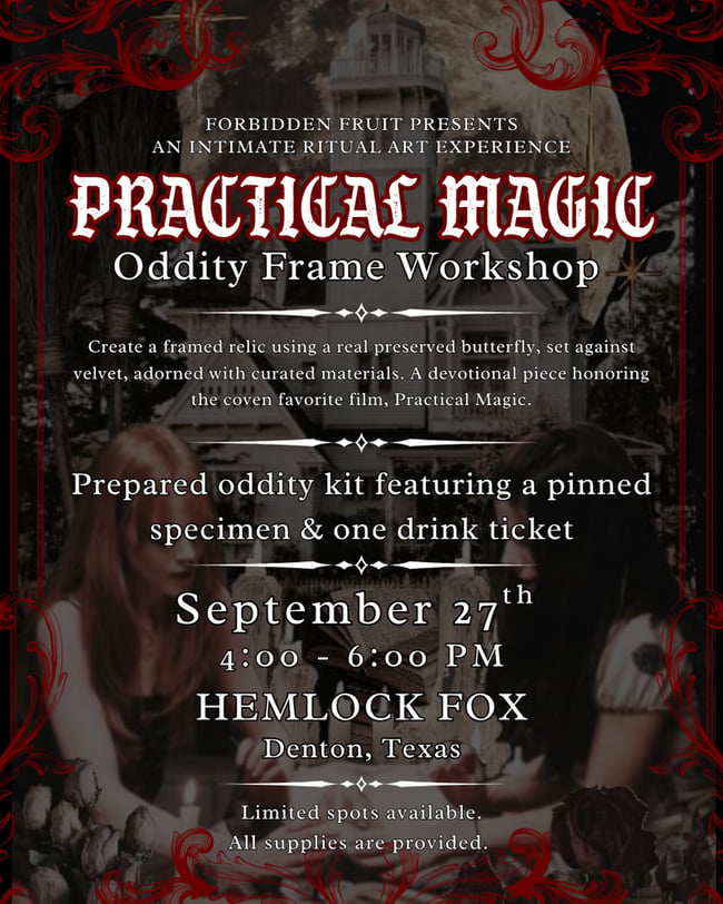 Practical Magic Oddity Workshop