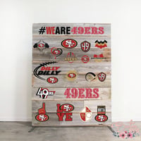 Image 11 of San Francisco 49ers Set Design SVG Files, Cricut, Silhouette Studio, Digital Cut Files