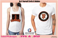 Image 2 of San Francisco Giants Baseball Set Design SVG Files, Cricut, Silhouette Studio, Digital Cut Files
