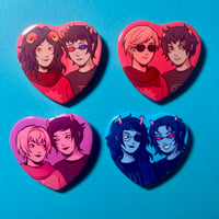 Image 1 of HS Heart Buttons/Stickers