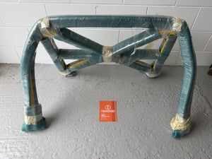 Image of SW Motorsports Porsche 911 996/997 - Bolt In Half Cage Yellow BRAND NEW