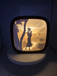 Image 1 of mothers day night light ( 3d layered )
