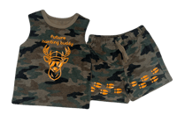 Image 5 of Toddler Tee Tank Set — "Future Hunting Buddy" Deer Graphic
