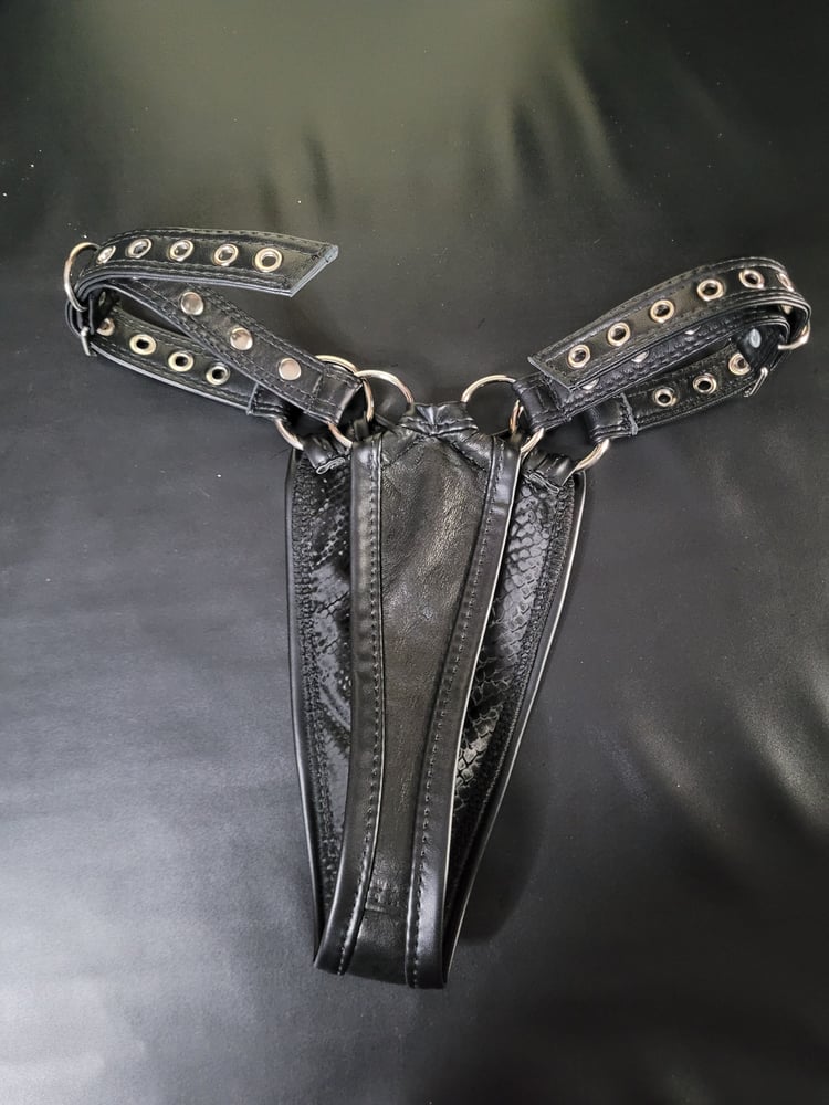 Image of LOVE HEARTS HIGH WAIST THONG