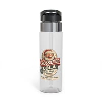 Image 1 of Crosseyed Cola Retro Santa Sport Bottle — 20oz Tritan Water Bottle
