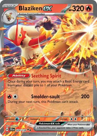 Blaziken ex - SV09: Journey Together - Near Mint