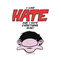 Image 1 of Peter Bagge's Hate T-Shirt