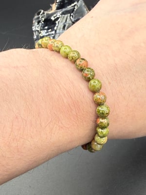 6mm Unakite Bracelet