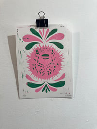 Image 5 of Small animal prints 5x7” linocut 